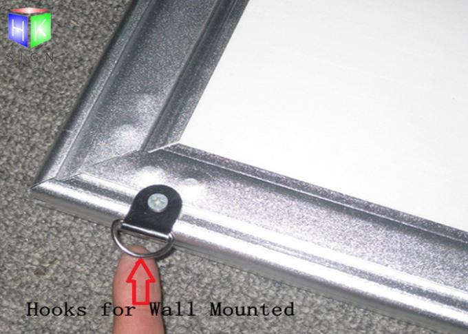 El aluminio perfila el marco Frameless iluminado LED 27X40 del cartel de la caja de luz