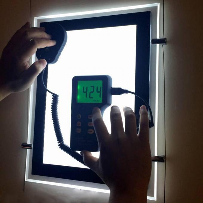 La caja de luz de Real Estate LED/el bolsillo de acrílico de la luz de la ventana LED exhibe pequeño