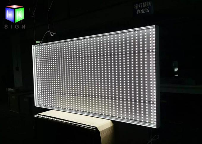 Marco de aluminio del cartel de la broche de la muestra de publicidad del perfil de la caja de luz de la tela de la carga frontal