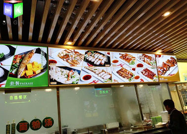 China Exhibición iluminada marco rápido A0 - del menú de Lightbox de los tableros del menú tamaño A4 proveedor