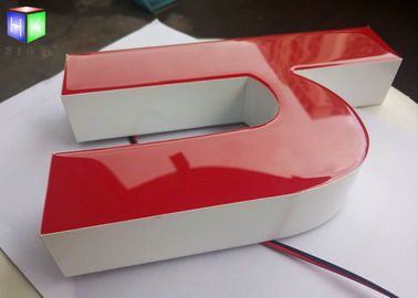 China El Lit de la cara del CE llevó las letras de canal para la muestra del nombre delantero de la tienda, salida 12V proveedor