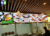 China Exhibición iluminada marco rápido A0 - del menú de Lightbox de los tableros del menú tamaño A4 compañía