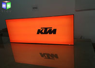 China Cartel iluminado exhibición impermeable de la tela de 2 lados LED Lightbox Frameless compañía