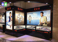 China Cajas de luz de aluminio negras de la publicidad, muestra llevada de Lightbox con el marco compañía