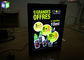Cartel magnético de la caja de luz de la publicidad del hotel Frameless con la hoja de acrílico proveedor